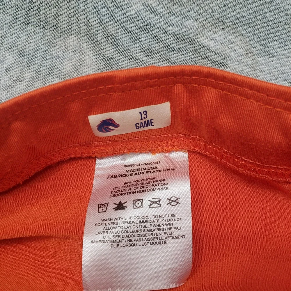 Nike Compression Shorts Mens Large Orange NCAA Team Athletic